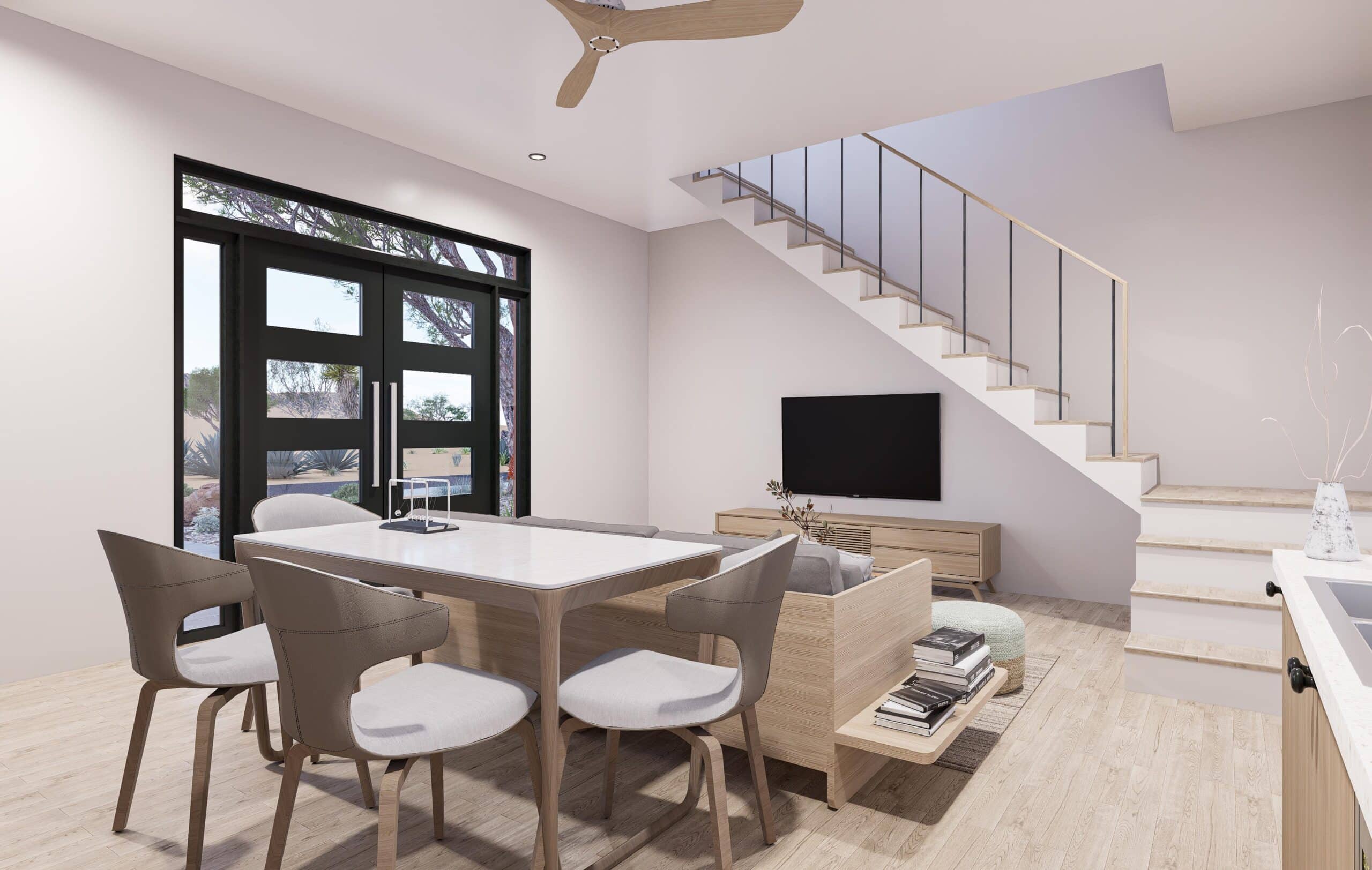 desert ironwood Living Room 05