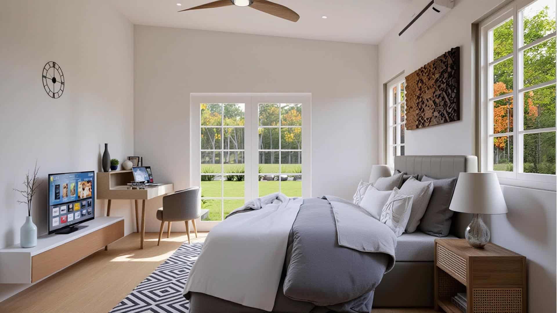 woodland bungalow Bedroom 06